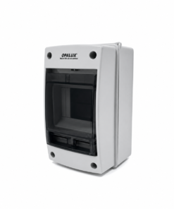 Alternative view of Caja Tablero Adosable Transparente Opalux 4 Polos IP65 OP-3902-T
