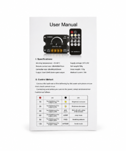 Controlador Dimmer Opalux para Cinta LED con Control Remoto OP-CDI3A - Imagen 4