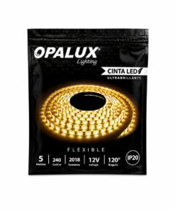 Cinta LED Opalux 12V 5MT 4000K 240 LED/m IP20 OP-LS28240-NW
