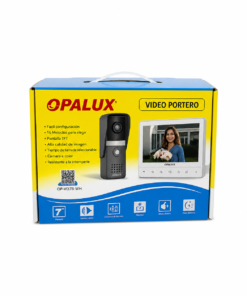 Timbre Intercomunicador "OPALUX" con Cámara y Pantalla OP-VD7B-BL - Imagen 9