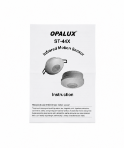 Sensor de Movimiento Infrarrojo 360° Empotrar/Adosar Opalux ST-44X - Imagen 5