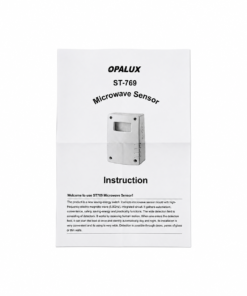 Sensor de Movimiento Radar IP65 120° 15 mt Opalux ST-769 - Imagen 5