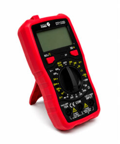 Multímetro Digital Rojo AC 600V, True RMS "GOLDPOWER" DT133D - Imagen 3