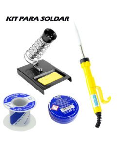 Kit Cautín + Soporte + Pasta + Soldadura MIHABA-WTK4