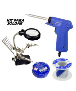 Kit Cautín + Soporte + Pasta + Estaño MIHABA-WZMK4