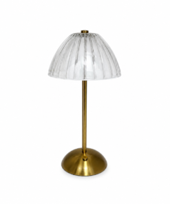 Alternative view of Lámpara de Mesa LED Gema Touch Oro-Cobre Opalux OP-7116CP