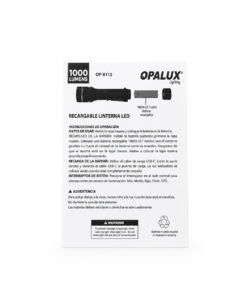 Linterna LED Táctica OPALUX 15W de aluminio 1000LM OP-8112 - Imagen 5