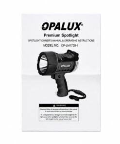 Faro Pirata LED Recargable 12W 1000LM OP-LM1735 OPALUX - Imagen 5