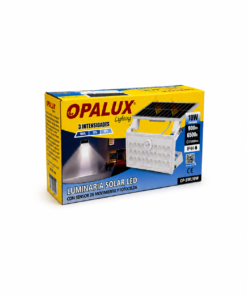 Alternative view of Aplique Solar LED Opalux 10W con Sensor Radar OP-SWL10W