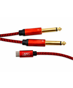 Alternative view of Conductor 2 Plug Mono 6.3mm a USB C/ Metal PRO SERIES PS-635-2MT