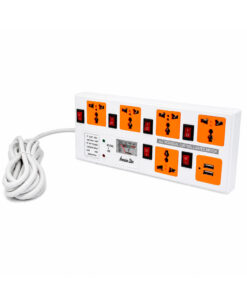 Alternative view of Supresor de Picos 6 Tomas 3m (2 USB) ZZ-SUP5-2USB AMERICAN STAR