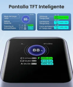 UGREEN Banco de Energía de Carga Rápida 200W 25000mAh PB722 35525B - Imagen 5