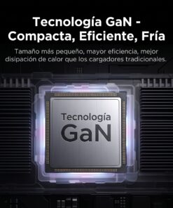 UGREEN Cargador Rápido GaN de 100W, 5 Puertos, con Pantalla Inteligente, US 65619B - Imagen 5