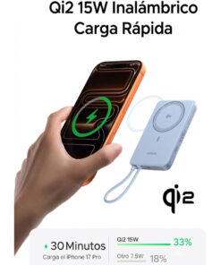 Alternative view of UGREEN Banco de Energía Inalámbrico Magnético PB570 65839B