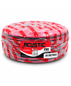 Cable mellizo Rojo y Negro #18 x 85 MTS AC-18-85MT ACUSTIC