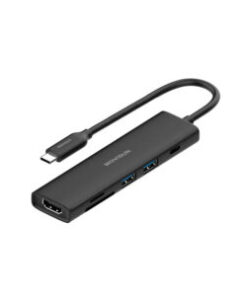Hub USB-C 6 en 1 Movisun AD-H601C – HDMI 4K, PD 100W y USB 3.0 AD-H601C
