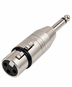 Adaptador Jack XLR a Plug Mono 6.3mm L&N-Acoustics LN-2014