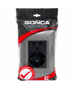 Schuko + Toma Universal + Tierra "SONCA" SPS611 - Imagen 4
