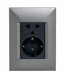 Schuko + Toma Universal + Tierra "SONCA" SPS611