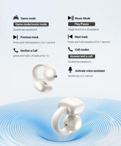 Alternative view of Audífono Inalámbrico UGREEN HiTune S3 OPEN-EAR Blanco WS209-WH