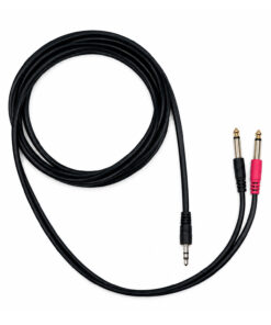 Cable 1 Plug Stereo 3.5mm a 2 Plug Mono 6.3mm 2M BJJ228/2M SOUNDKING
