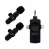 Micrófonos Solaperos Inalámbricos 3 en 1, 2.4 GHz, BT-AP31 BATBLACK
