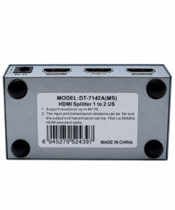 Splitter HDMI 2 Puertos 4K 3D DT-7142A DTECH - Imagen 4