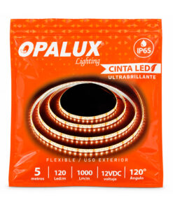 Cinta LED cálida 3000K IP65 5 metros OP-LS65120-WW OPALUX