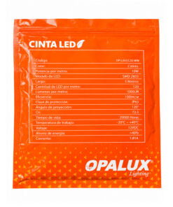 Cinta LED cálida 3000K IP65 5 metros OP-LS65120-WW OPALUX - Imagen 6