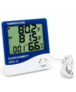 Termómetro electrónico de temperatura y humedad HTC-2