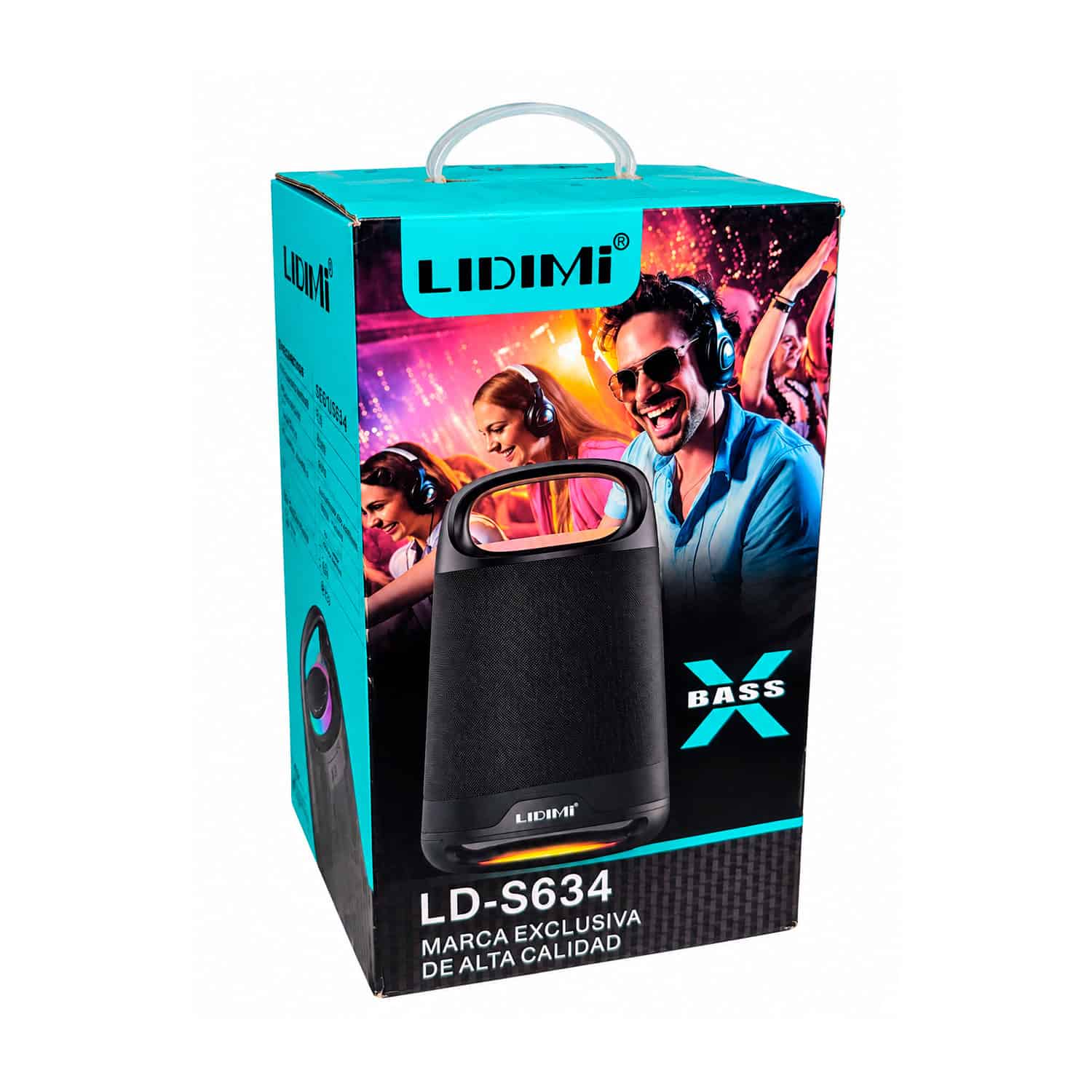 Parlante portátil Bluetooth 80W LD-S634 LIDIMI - Imagen 7