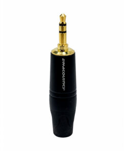Plug estéreo de 3.5 mm metálico negro/plateado LN-161 L&N-ACOUSTICS - Imagen 2