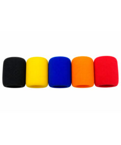 Protector para micrófono multicolor, set de 5 piezas M-SP-COLORS - Imagen 3