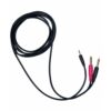 Cable 1 Plug Stereo 3.5mm a 2 Plug Mono 6.3mm 3M BJJ228/3M SOUNDKING