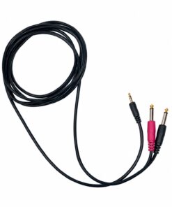 Cable 1 Plug Stereo 3.5mm a 2 Plug Mono 6.3mm 3M BJJ228/3M SOUNDKING