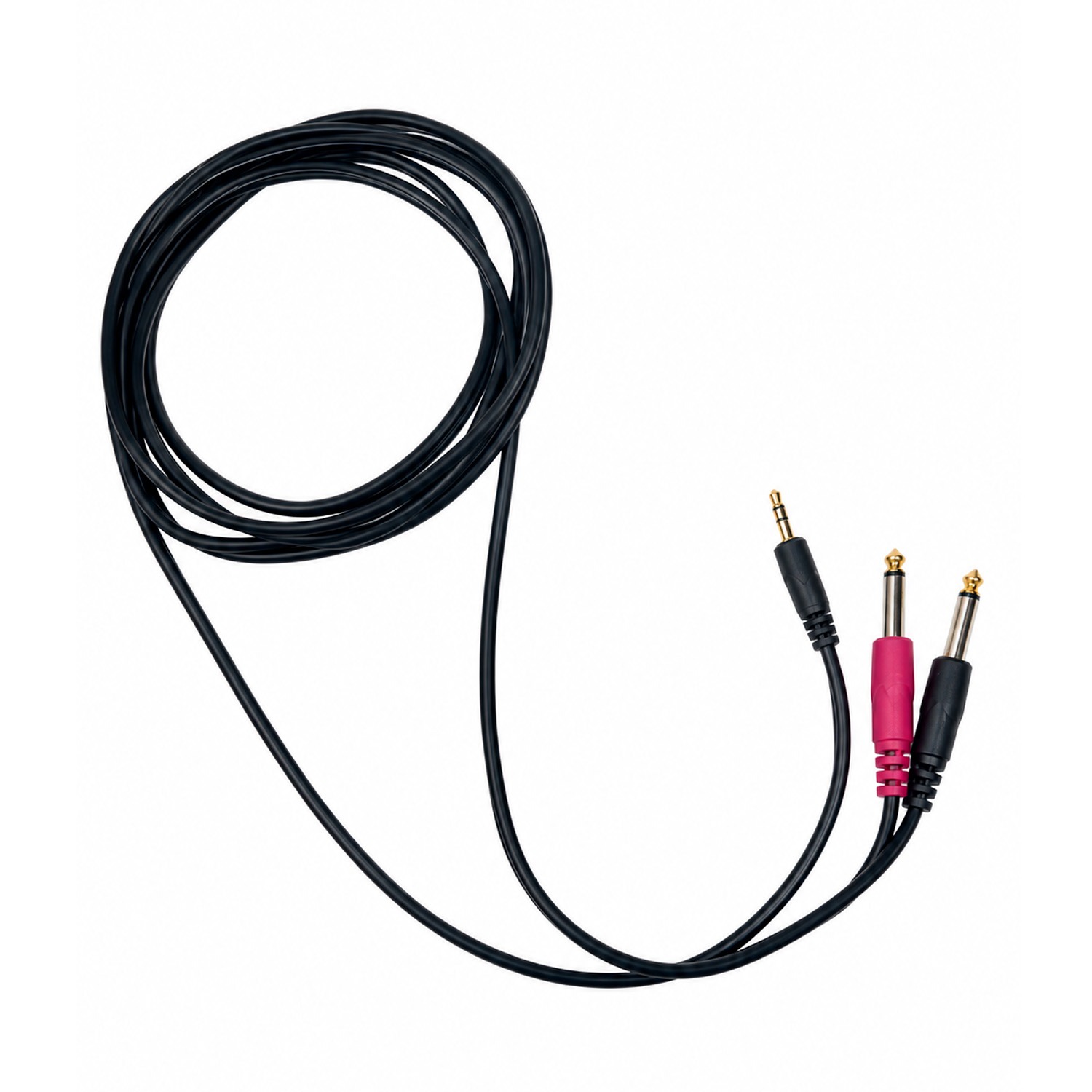 Cable 1 Plug Stereo 3.5mm a 2 Plug Mono 6.3mm 3M BJJ228/3M SOUNDKING