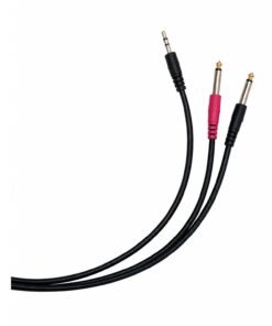 Alternative view of Cable 1 Plug Stereo 3.5mm a 2 Plug Mono 6.3mm 3M BJJ228/3M SOUNDKING